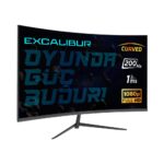 Casper Excalibur 23.8'' 200Hz 1MS(MPRT) Curved G-Sync / FreeSync Oyuncu Monitörü
