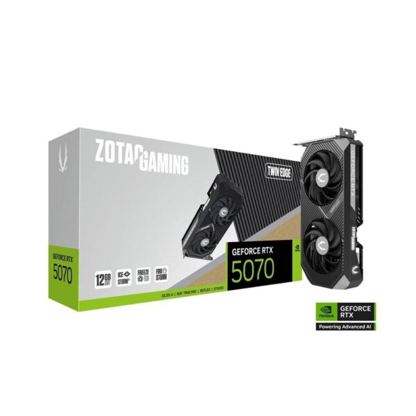 ZOTAC GeForce RTX 5070 GAMING TWIN EDGE 12GB GDDR7 192Bit DLSS 4 Ekran Kartı