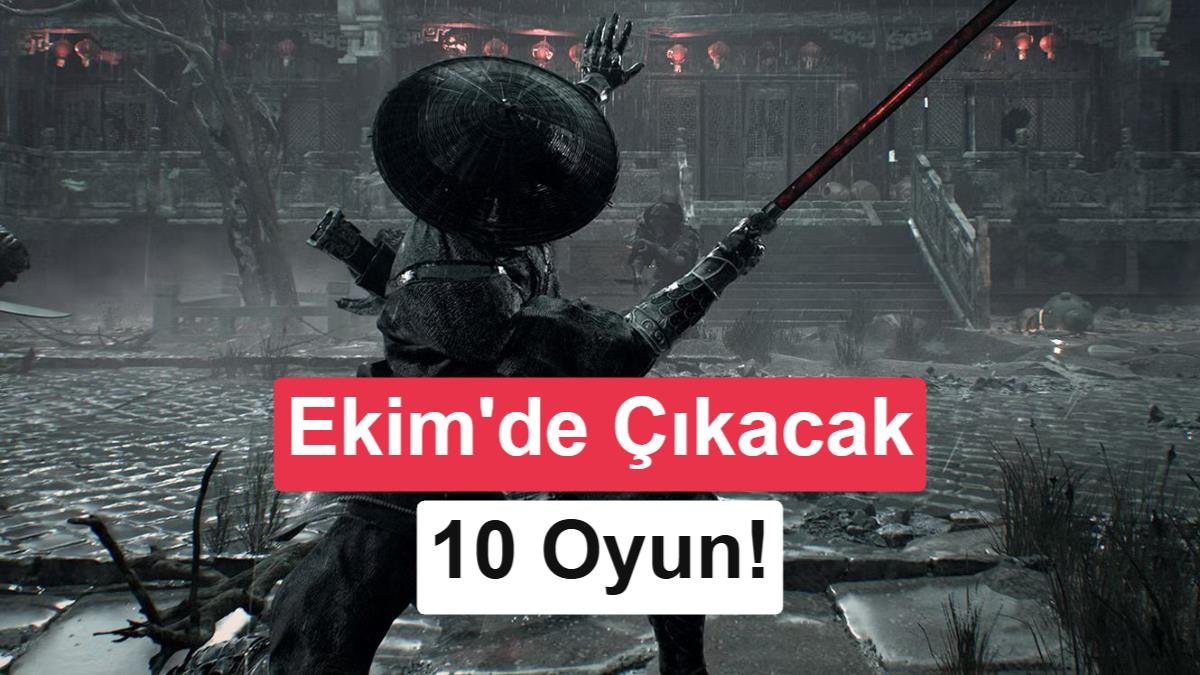 Ekim ayında çıkacak en dikkat çekici 10 oyun