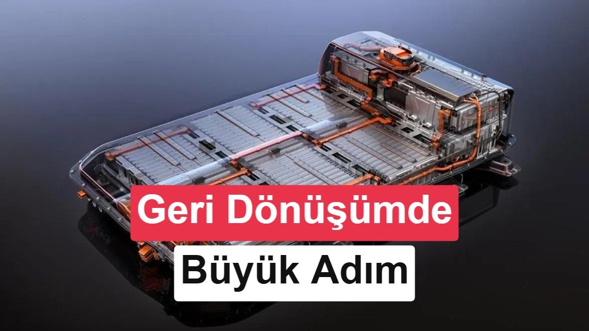 GM, yüzde 100 geri dönüştürülmüş nikel, kobalt ve manganez içeren batarya üretti