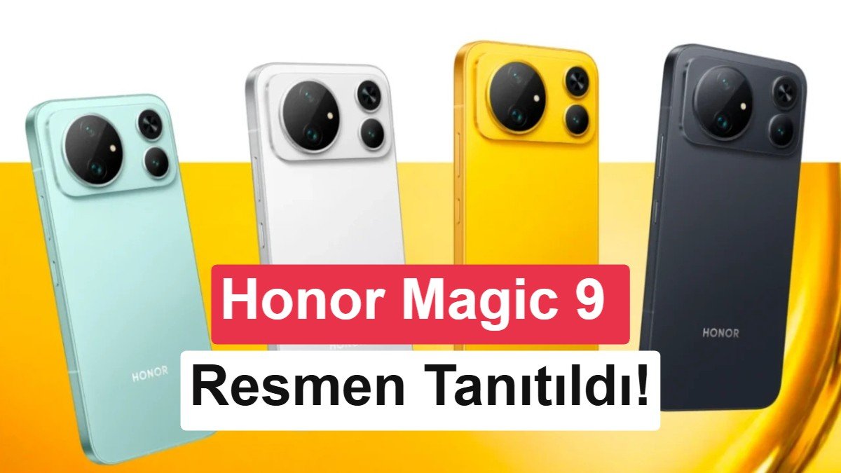 Honor Magic 9 serisi tanıtıldı: 11.000 mAh batarya ve dahası