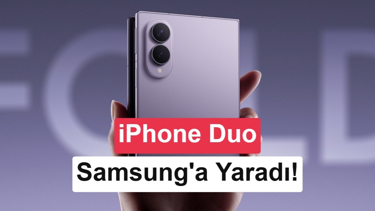 iPhone Duo’nun tanıtımı, beklenenin aksine Galaxy Z Fold 8 satışlarını artırdı