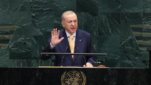 Kabine üyelerinden Cumhurbaşkanı Erdoğan'ın BM Genel Kurulu'ndaki hitabına ilişkin paylaşım