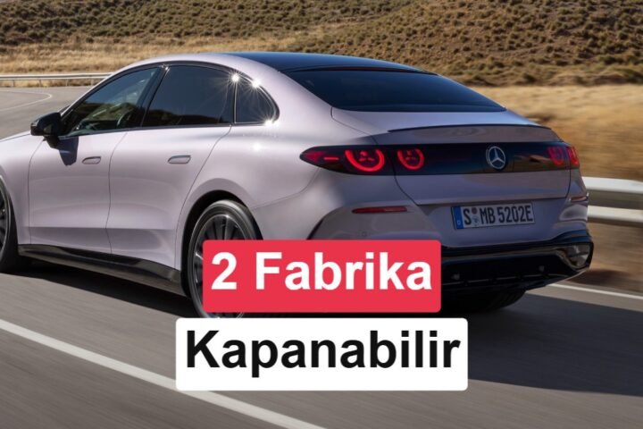 Mercedes iki fabrikasını kapatabilir: Alman otomotiv devi çıkmaza girdi