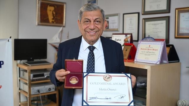 Prof. Dr. Metin Önerci'ye Dünya Altın Madalya ödülü