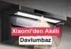 Xiaomi’den yapay zekalı kameralı akıllı davlumbaz Xiaomi'den yapay zekalı kameralı akıllı davlumbaz