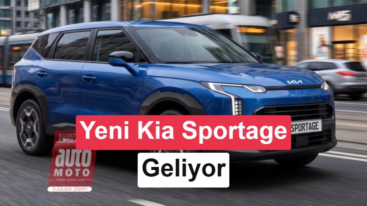 Yeni nesil Kia Sportage'ın tasarımı sızıntılarla şekillendi: İşte görüntüler